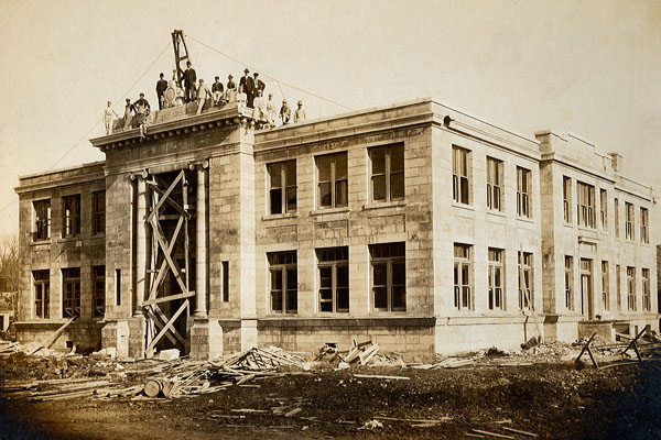 Courthouse construction